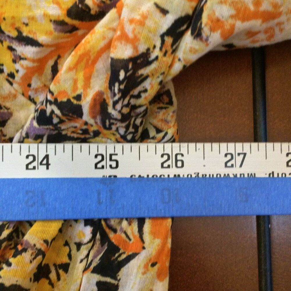 We The Free Cool Meadow Printed Top blouse Free People oversized small 100% cott - Picture 2 of 7